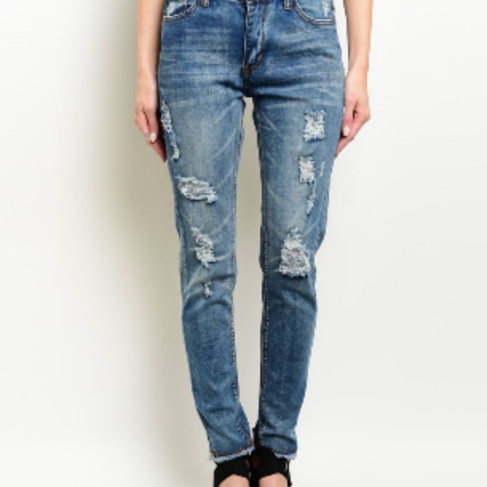 4 for 30 - Ripped Denim Jeans - Picture 3 of 3